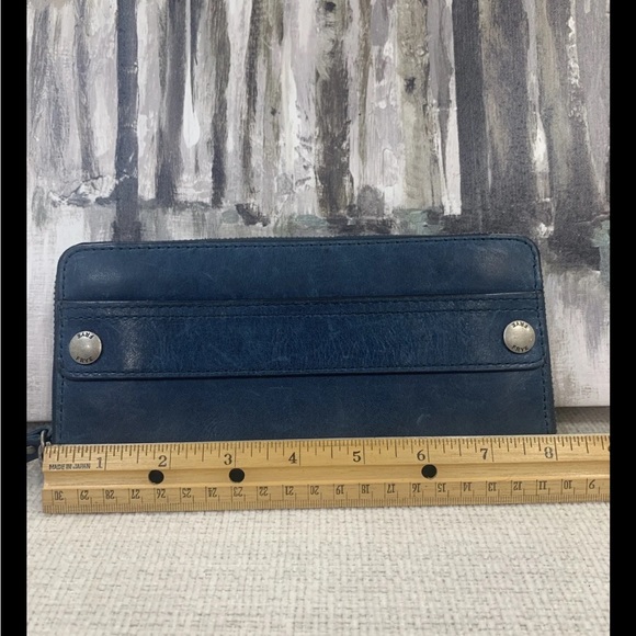 Frye Wallet Peacock Blue - Picture 10 of 15